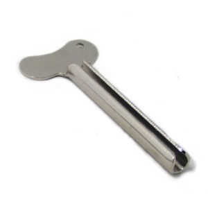 【Free Shipping】Stainless Steel Toothpaste Squeezer Bathroom Accessories Facial Cleanser Toothpaste Tube Rolling Press Squeezer Dispenser