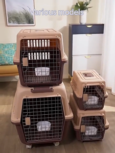 Greenpets Pet Carrier Travel Cat Carrier Cat Cage Dog Carrier Crates Portable Pet Cage large Capacity Cat Cage Dog cage