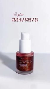 Reglow 3in1 Paket Combo Skincare dr Shindy Peeling Serum + Moisturizer Gel + Sunscreen