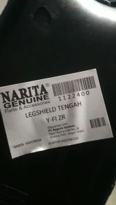 Legshield Leksil Tengah FIZ R MERK NARITA