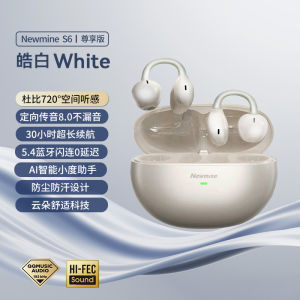 Newman S6 Bluetooth Wireless Earclip Style Bone Conduction Earphones Non-intraaural Suitable for Huawei Apple Long Battery Life
