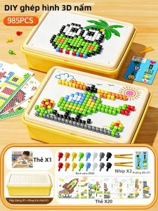 XIONGBUFAN | Đồ Chơi Ghép Hình 3D Mèo Lớn Tập Trung & Thông Minh
