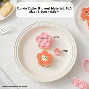 MEIDI | Cartoon Pattern Pressable Cookie Cutter
