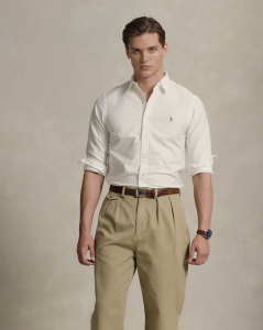 Polo Ralph Lauren Men Slim Fit Oxford Long Sleeve Shirt
