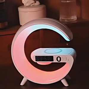 Speaker Bluetooth Nirkabel Mini Lampu Ambient LED Bluetooth Speaker