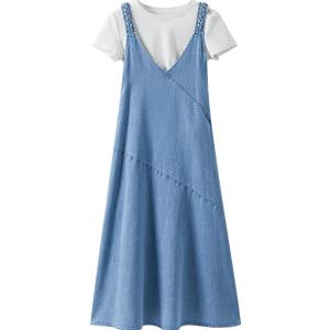 INMAN | Đầm Dung Tự Nhiên Tencel Denim