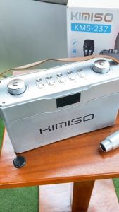 [ Tặng Kèm 2 Micro ] Loa Xách Tay KIMISO KMS237 - Thiết Kế Nhỏ Gọn Công Suất Mạnh Mẽ Âm Thanh Trầm Ấm Dễ Dàng Sử Dụng