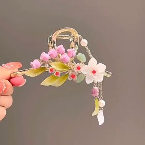 Jepit Rambut Korea Jedai Bunga Wanita Elegan High Quality Impor