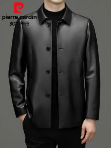 Pierre Cardin | Áo Khoác Da Dài Nam Mùa Thu/Đông 2025 Mới Ra Mắt
