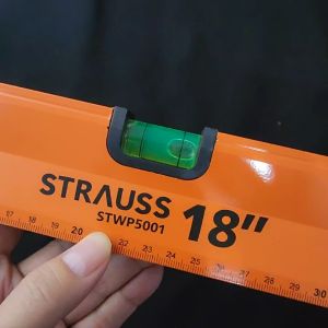 STRAUSS Waterpas Magnet 18 Inch - Waterpass 45 CM