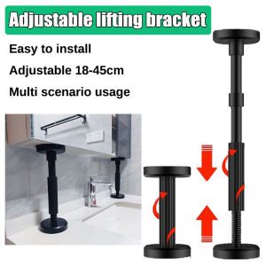 18-45cm Cabinet Install Lifting Bracket 200KG Carrying Capacity Jack Support Beam Positive Negative Screw Adjustable Support