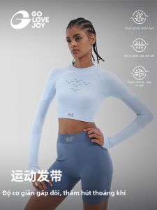 Golovejoy | Áo Phối Yoga Thoáng Khí Tay Ngắn