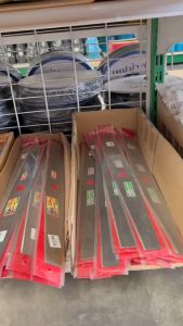 ใบมีดตัดหญ้า ตราแรด (RAMPAG) มีขนาด 16/18/20 นิ้ว แบบใบเรียบ /ใบมีฟัน หนา 1.6 มม.ของแท้100% ยิ่งตัดยิ่งคม เหล็กอย่างดี ใช้กับเครื่องตัดหญ้า