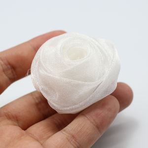 Handmade 3D Rose Fabric Patch DIY Sewing Accessories Decorative Flower Clothes T-shirt Repair Patches Hand-sewn Fake Flower