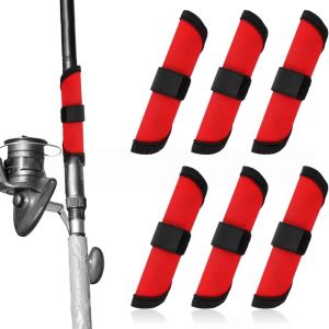 6pcs Fishing Lure Covers Rod Sleeves Hook Wraps to Keep Fishermen Fishing Safe Lure Guard for Fishing Rod Lure Wraps Baits