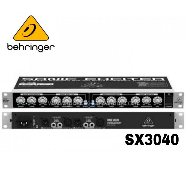 Procesador Behringer SX3040 V2 Sonic Exciter Y Potenciador De Sonido Estereo 4033653080835