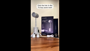 [Free Gift] Jisulife Outdoor Fan Ultra1 13500mAh Tripod Stand with Focus Beam Light 10 Speed Control Turbo Wind