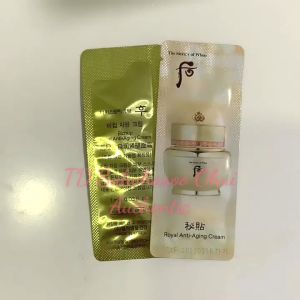 1 gói hoặc 10 gói Whoo kem dưỡng hồng nhuận và chống lão hóa Whoo Bichup Royal Anti Aging Cream 1ml