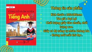 Sách Củng cố và ôn luyện Tiếng anh 6 - ndbooks