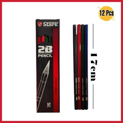 PENSIL KAYU 2B / PENSIL 2B GROSIR MURAH ( 12 PCS )