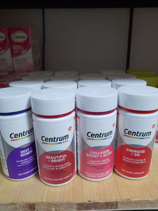 CENTRUM BOOST AND GLOW / BEAUTIFUL & BRIGHT 100 TABS Lazada PH
