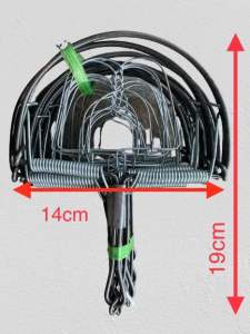 (Combo 10 cái) Bẫy cò bán nguyệt bẫy chuột có vĩ cở lớn 14cm