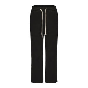 COLDSTONE Zipper Straight Leg Casual Sweatpants Spring Autumn Snowflake Grey Sports Trousers Youth Fashion Urban Style