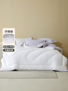 ผ้าห่มผ้าฝ้ายโพลีเอสเตอร์ทรงฤดูหนาวของ Mercury Home Textile ผ้าห่มผู้ชายฤดูหนาวที่อบอุ่นและป้องกันแบคทีเรีย ผ้าห่มโพลีเอสเตอร์สำหรับฤดูหนาว