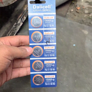1 LEMBAR batre dalicell CR2025