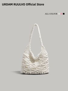 URCDN RDALVO | Hollow Weave Tote Beach Bag Large Capacity
