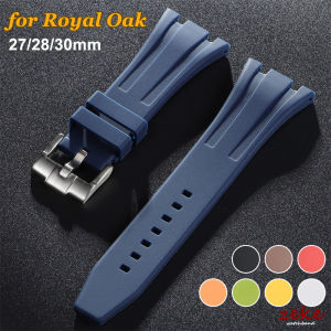 27/28/30mm Silicone Rubber Watchband for Royal Oak Offshore 15400 26470 15703 Watch Strap Men Soft Diving Sport Bracelet Band