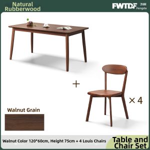 FWTDF | Compact Solid Wood Rectangular Table