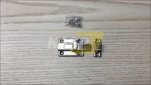 2 Inch-4 Inch Sliding Bolt Lock Stainless Steel Safety Door Shed Locks Silver