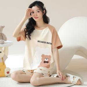 Casual Wearable Sleepwear Set for Spring/Summer and Autumn