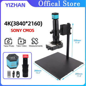 กล้องไมโครสโคปสำหรับซ่อมแล็ปท็อปโทรศัพท์อุตสาหกรรมกล้อง4K HD 3840*2160กล้องอินเตอร์เฟซ Sony COMS HDMI Type-C กล้องซ่อมโทรศัพท์ กล้องซ่อมโทรศัพท์ 4K - Lazada