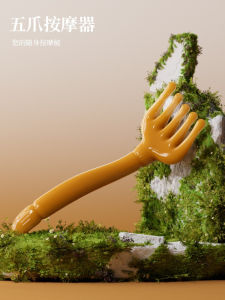 Large Five Claw Nine Claw Scalp Massage Comb for Stimulation And Detoxification Health And Beauty Skin Care Tool