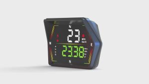 RYSJM | AD G21 HUD GPS Car Digital Speedometer Head-Up Display Big Font Compass Time Overspeed Alarm For All Car customized