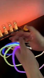 Cáp sạc 3 trong 1 phát sáng RGB sạc nhanh truyền dữ liệu sạc cùng lúc cho nhiều điện thoại