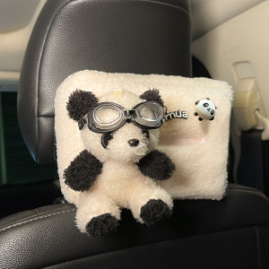 Car Mounted Tissue Box Womens Style Creative Automobile Tissue Box Handrest Box Hanging inside Car Decoration Supplies