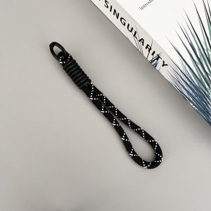 Dopamine Short Phone Case Lanyard Summer Womens Handheld Anti-Loss Hand Rope Water Bottle Cup Wristband Keychain Pendant Fixed Hanging Ornament Rope Bracelet Band New