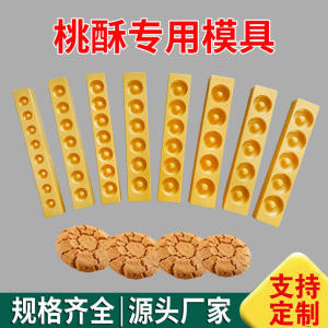 Hand Press Style Multi-Pore Baking Mold Traditional Court Design Food Grade ABS Plastic for Cookies Pastries Desserts