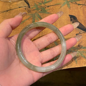 Elegant Oriental Beauty New Chinese Style DingDing Bracelet Jade Womens Plain Ring Bracelet Luxury Minimalist Stylish Wristband