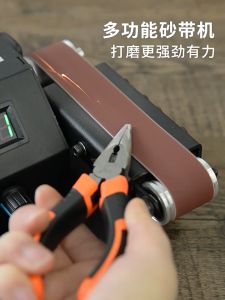 MIGO 90° rotation Belt Sander Machine Mini belt grinder machine heavy duty Electric Polishing machine for wood  with speed adjustment