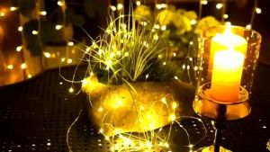 300 LED 33M Lampu Lip Lap Raya String Led Solar Fairy Light Party Wedding Decoration Lampu Kelip2 Viral Dekorasi Hiasan Bilik Tidur