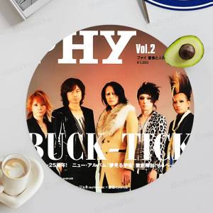 New Wave Gothic B-Buck T-Tick Vintage band Coaster Drink Tray Suitable for Restaurants and Coffee Shops Easy To Wash and Clean