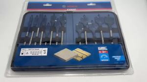 Bosch | Bosch 2608900336 13pcs Flat Wood Drill Bit Kit Hex Shank Spade Bits For DIY Woodworking Drilling Work