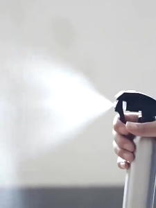500ml Mist Water Sprayer Matte Black Plastic Empty Spray Bottle Disinfectant Alcohol Dispenser Plant Watering Bottle