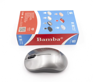 Chuột Không Dây Bamba 3D Wireless Mouse B1 Kèm Pin AA