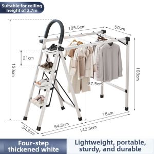 Thickened Folding Ladder For Home Use
