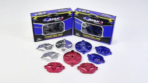 ATAKA Motorcycle CNC Head Cover For 4V Honda Wave 125 /XRM 125 【3-Piece Set】